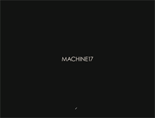 Tablet Screenshot of machine17.com